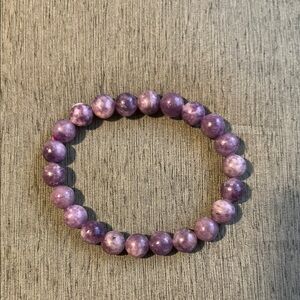 Lepidolite bracelet